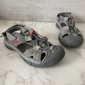 Keen Hiking Sandals Women Sz 6.5 Grey Active Summer Outdoor‎